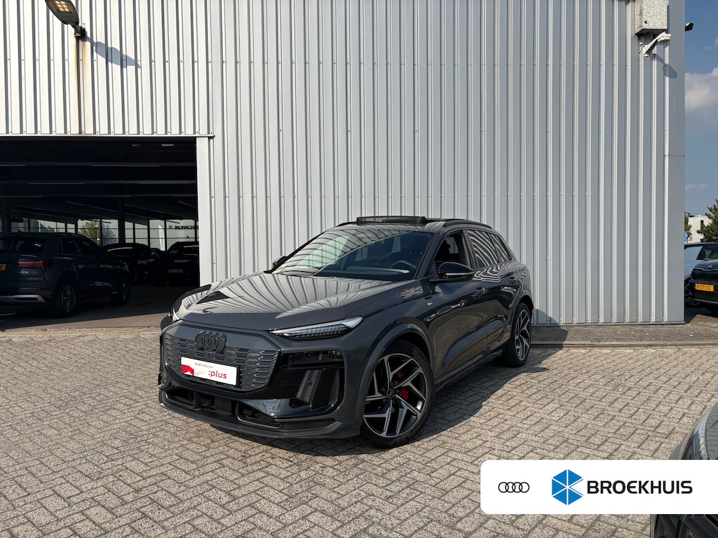 Audi Q6 e-tron S edition 83 kWh 252PK | Trekhaak | Luchtvering | Luxe Ledere Bekleding | Head-up Display | Masage Stoelen