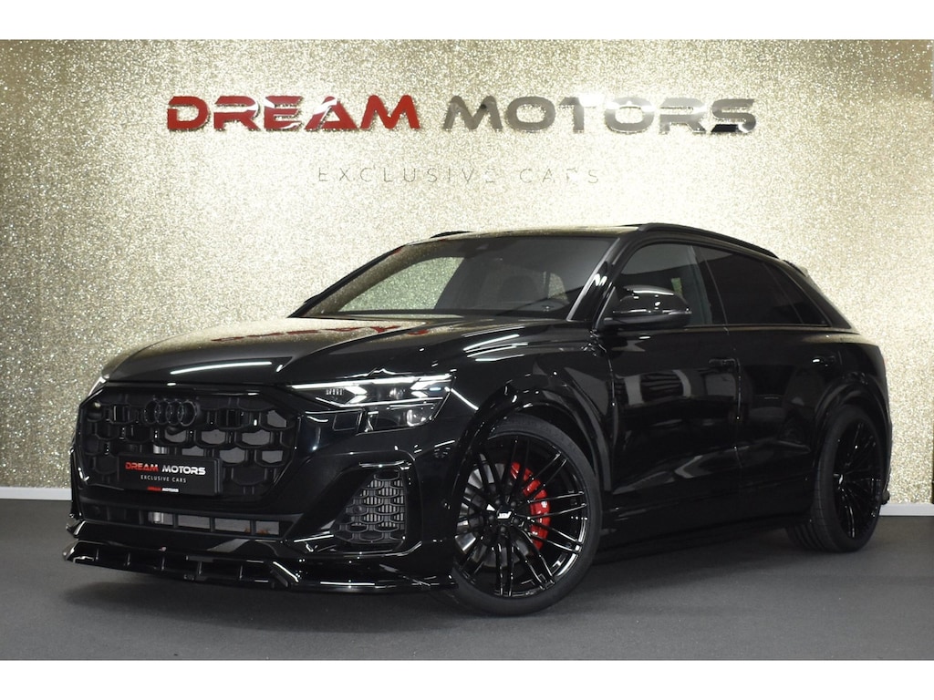 Audi Q8 60 TFSI e Quattro S-Line Competition 490pk | AKRAPOVIC | ACHTERASBESTURING
