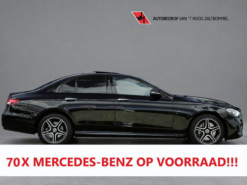 Mercedes-Benz E-klasse 300e AMG Line NIGHT PAKKET PANORAMADAK LEDER MEMORY BURMESTER 360-CAMERA KEY-LESS GO <<NL AUTO>>