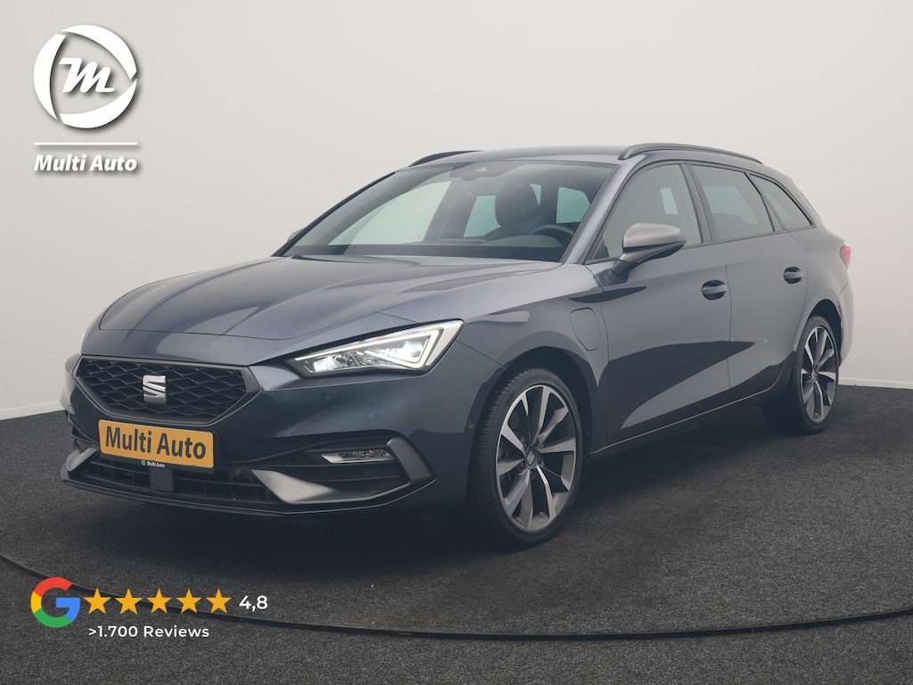 SEAT Leon 1.4 TSI eHybrid FR PHEV 204pk Dealer O.H. | Adaptive Cruise | Camera | Alcantara Sportstoelen Memory & Verwarmd | Matrix LED | Adaptive Onderstel | Stuur Verwarmd | Sfeerverlichting | Apple Carplay | Navigatie | DAB | Plug In Hybrid |