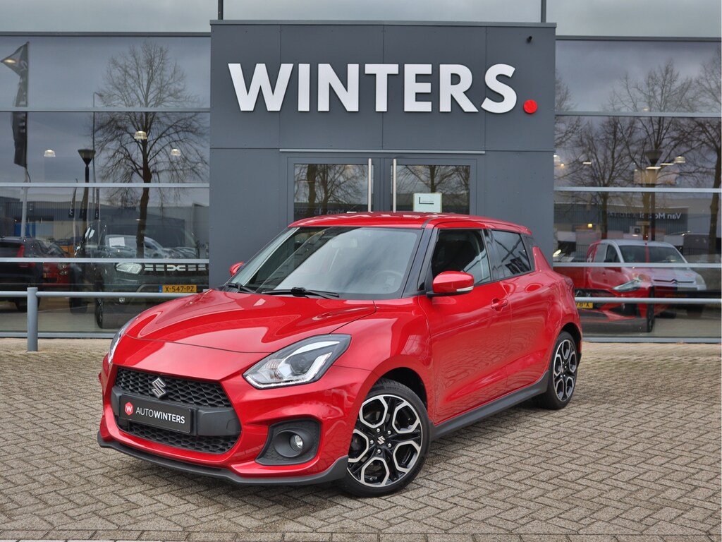 Suzuki Swift 1.4 Sport Smart Hybrid | Cr.Control | Stoelverw | BT | Camera | ECC | 17"LMV | LED | 10jr Garantie |