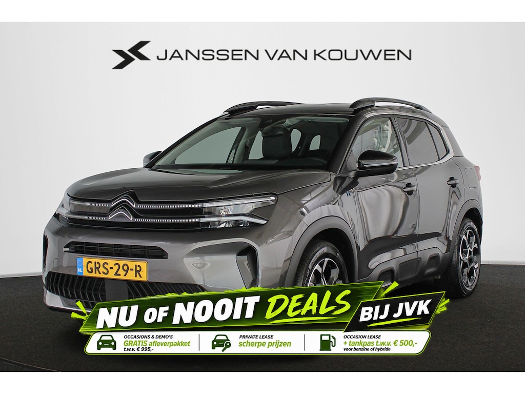 Citroën C5 Aircross 1.6 Plug-in Hybrid 225pk Plus SOH 99% Trekhaak Stoelverwarming Keyless Camera