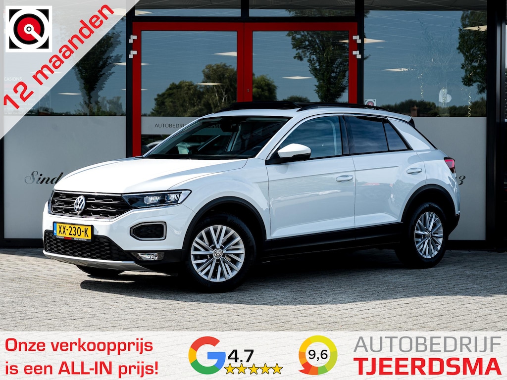 Volkswagen T-Roc 1.5 TSI Style | Trekhaak | Panoramadak | Adaptieve Cruise Control | Schuif/Kanteldak | DAB | Apple Carplay | Android Auto | Stoelverwarming | Parkeersensoren Voor & Achter |