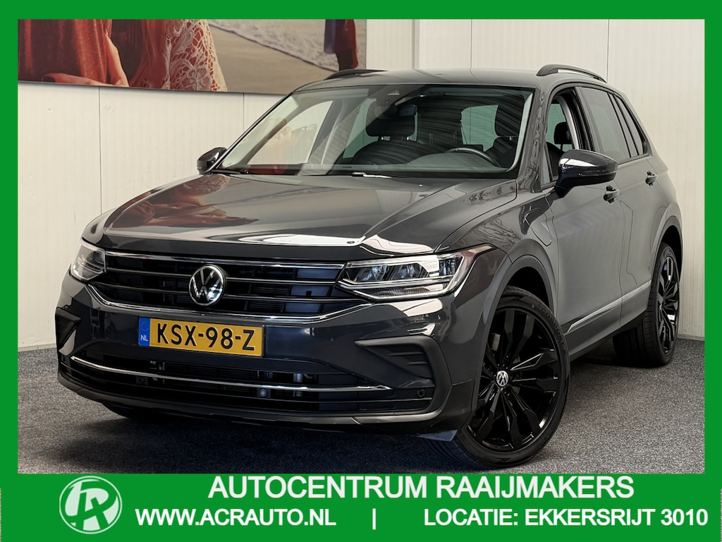 Volkswagen Tiguan 1.4 TSI E HYBRID AUTOMAAT APPLE CARPLAY/ ANDROID AUTO ADAPTIVE CRUISECONTROL 20'' LM VELGEN STUURWIELVERWARMING DODEHOEK DETECTIE ZEER MOOI!!