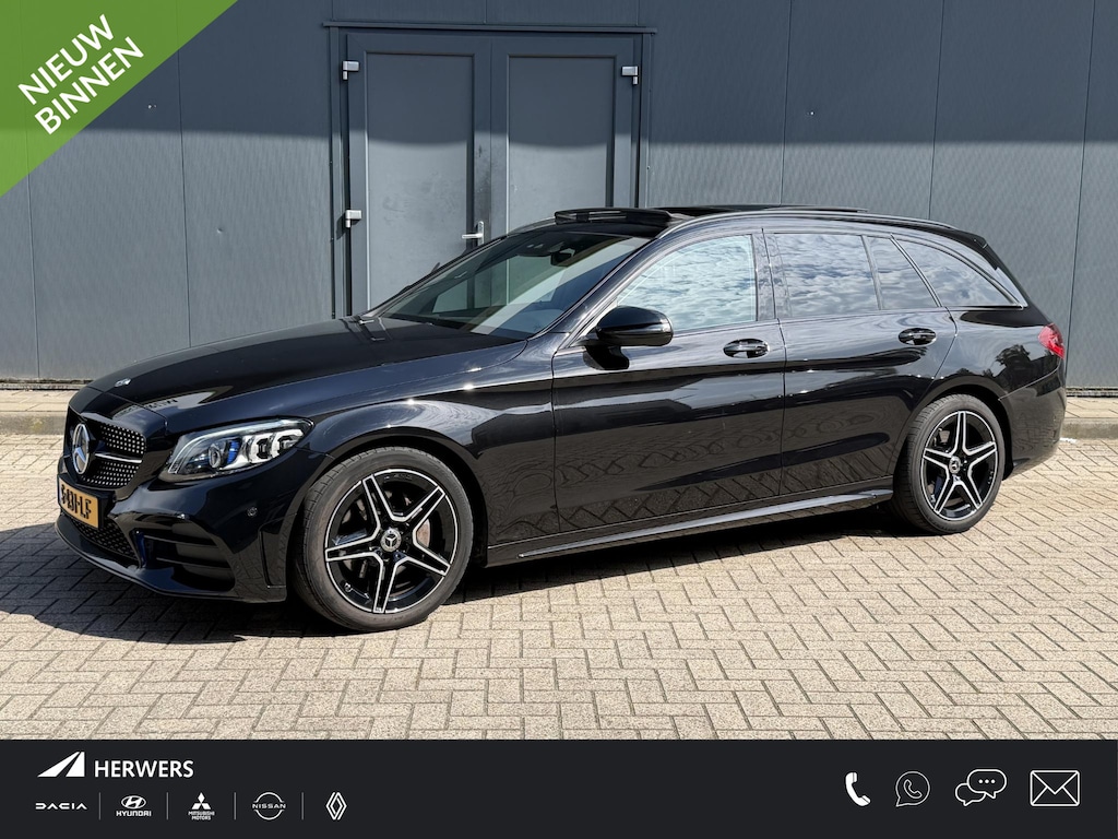 Mercedes-Benz C-klasse Estate 200 Premium Plus Pack / Elektrische Wegklapbare Trekhaak ( 1800  KG Trekgewicht ) / Stoelverwarming / Apple Carplay / Android Auto / Achteruitrijcamera / Multibeam Led