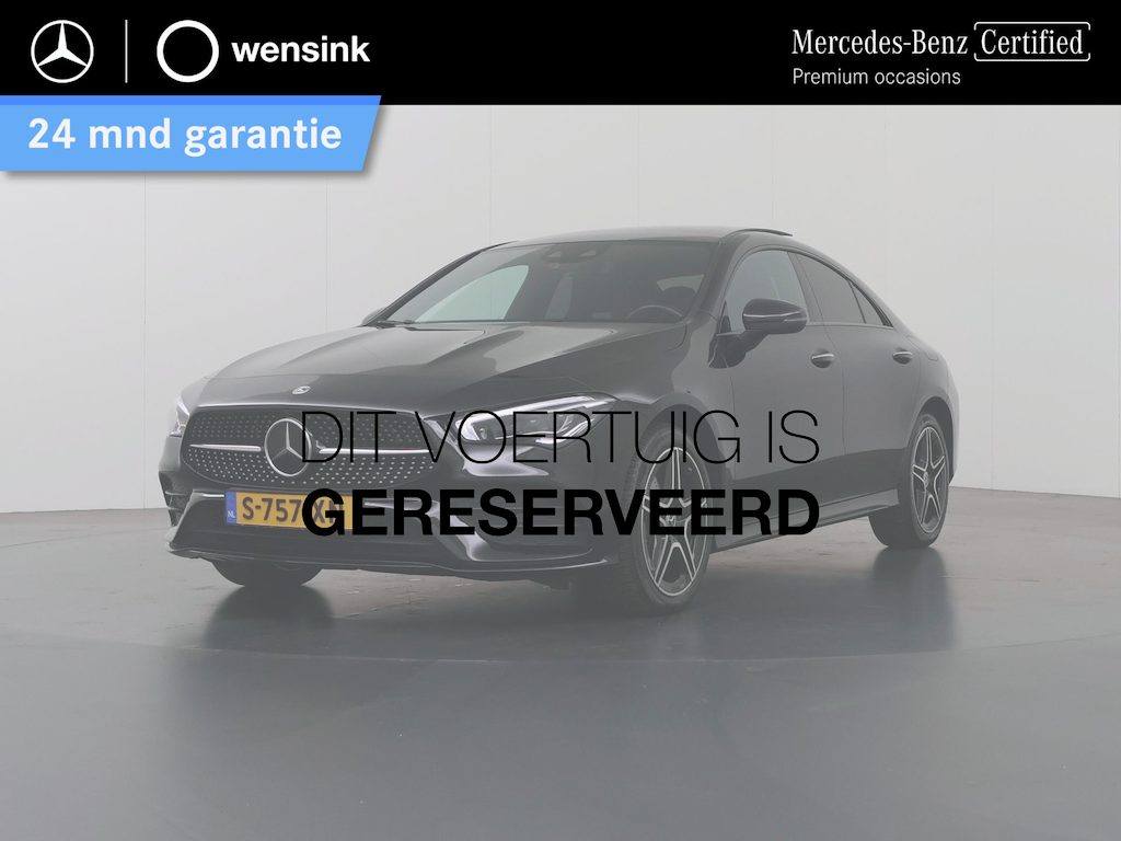 Mercedes-Benz CLA 250 e AMG Night Premium Plus | Panoramadak | Headup | Rijassistentiepakket | Memory pakket | Sfeerverlichting | Keyless | Multibeam Led