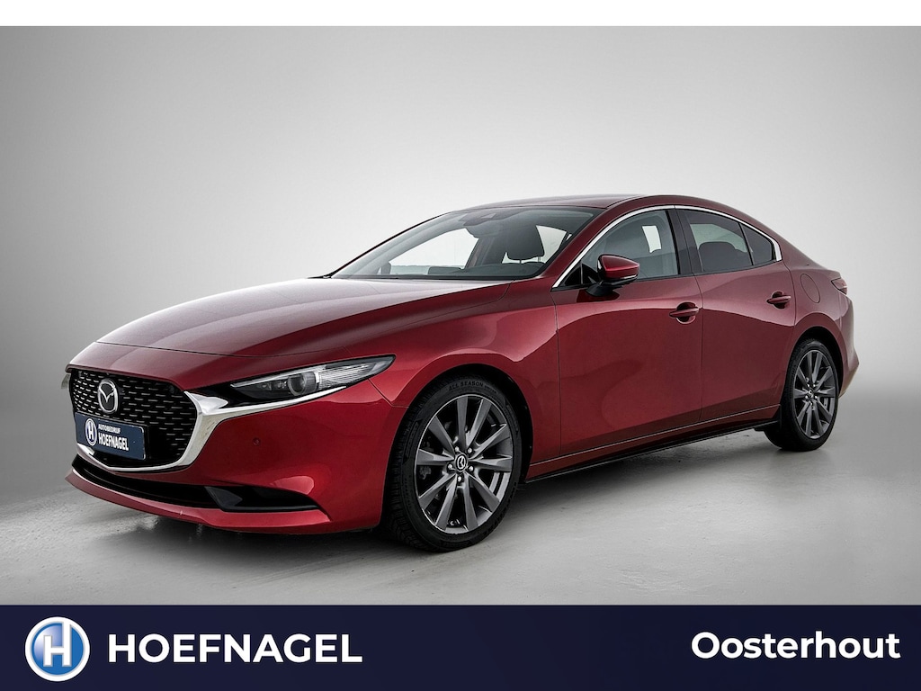 Mazda 3 2.0 e-SkyActiv-G M Hybrid 122 Luxury Automaat | Adaptive Cruise | Stoel/Stuurverwarming | Navigatie | 360 Camera | BOSE
