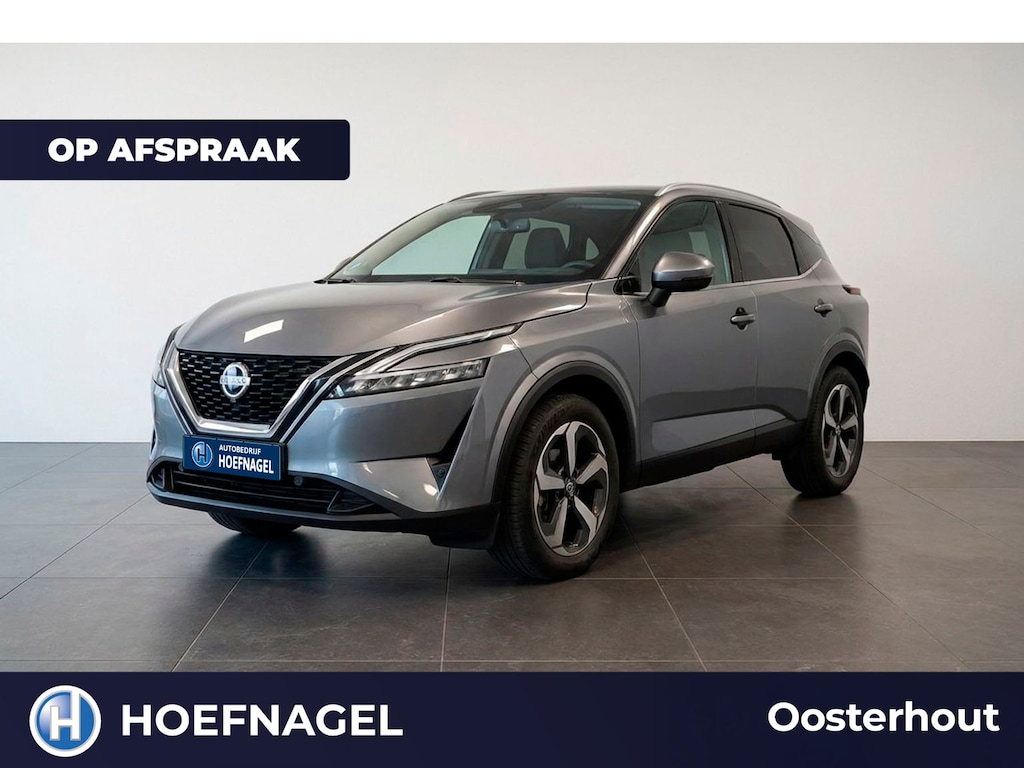 Nissan Qashqai 1.3 MHEV Xtronic Business Design Automaat | Adaptive Cruise | Stoelverwarming | 360 camera | CarPlay | Trekhaak