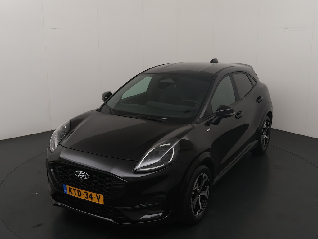 Ford Puma EcoBoost Hybrid 125 pk ST-Line X | Winter Pack | El. a. klep | B&O | Half leer | Camera | 4 seiz. banden