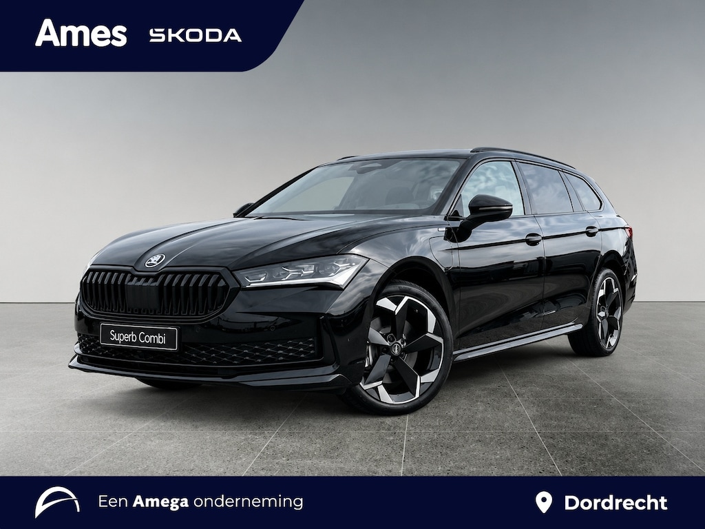 Skoda Superb Combi 1.5 TSI PHEV Sportline Business | 19'' Velgen | Panorama Schuif/kanteldak | Elektrische Achterklep | Elektrische voorstoel incl geheugen | Achteruitrijcamera | Stoel/Stuurverwarming