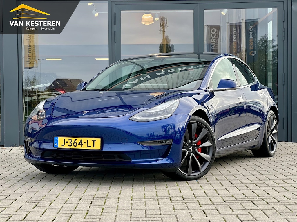 Tesla Model 3 Performance AWD 75 kWh 462 PK | SOH 88% | Autopilot | Stoelverwarm. | 20" LMV | NL Auto |