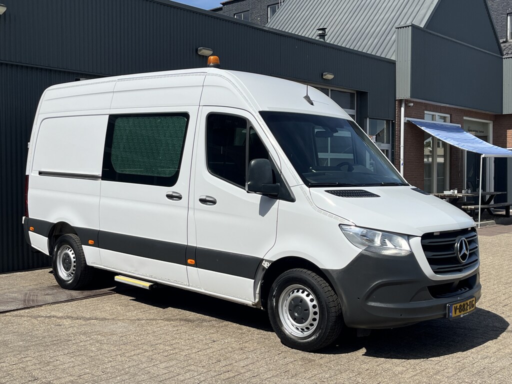 Mercedes-Benz Sprinter 314CDI L2H2 Inrichting Werkplaats 2800kg trekgewicht Airco Omvormer Standkachel  Kastinrichting Ladekasten Euro 6