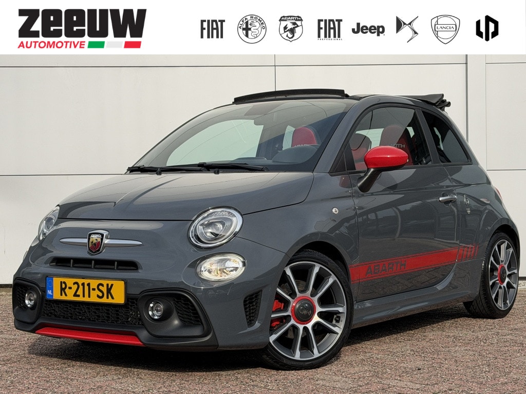 Abarth 595 Cabrio 1.4 T-Jet 165 PK Turismo | Leder | Carplay | Monza | Beats | 17"