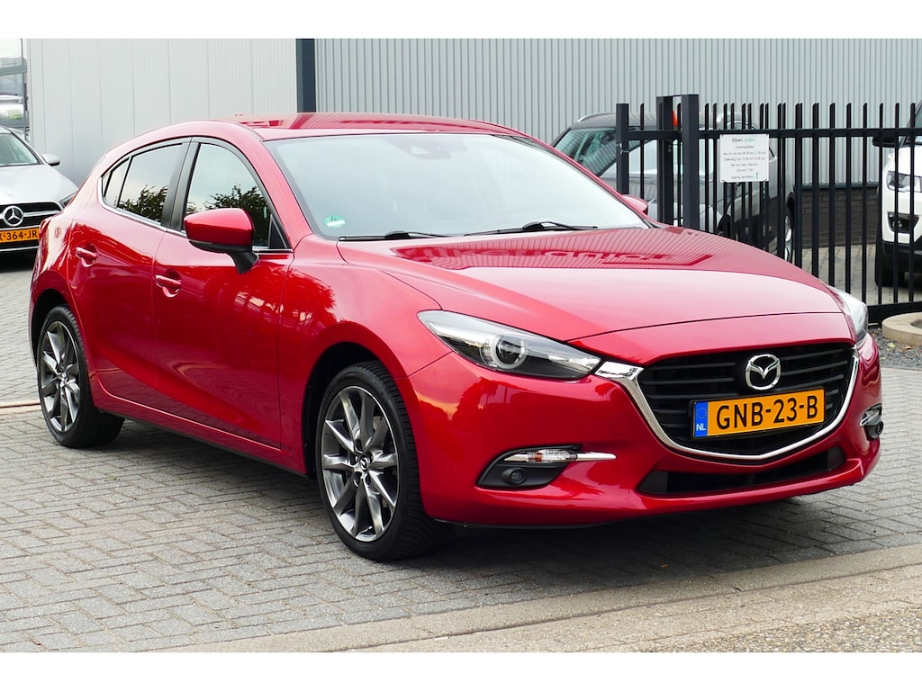 Mazda 3 2.0 SkyActiv-G 120 SkyLease+. Camera, Navi, Stoel&StuurVerw, Full Led, 18"LMV