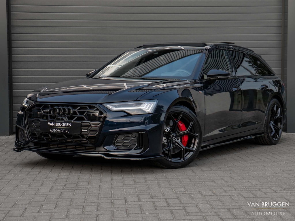 Audi A6 Avant 55 TFSI e quattro S-Line Pano Facelift RS-Stoelen Trekhaak BTW 360 B&O