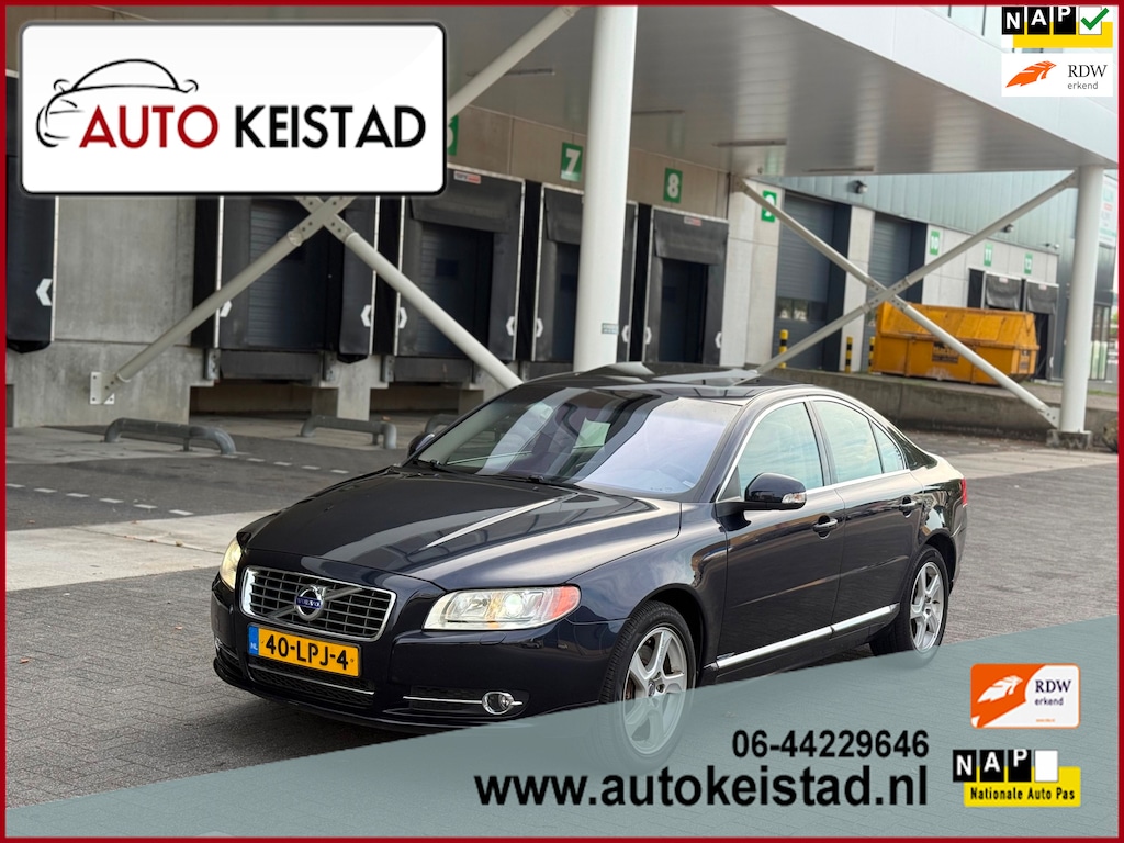 Volvo S80 2.0 TURBO AUTOMAAT SUMMUM LEDER/XENON/NAVIGATIE!
