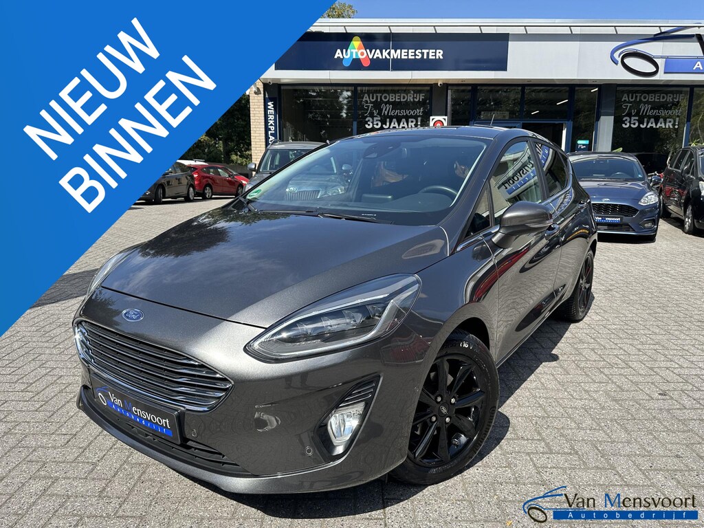 Ford Fiesta 1.0 EcoBoost 100PK Titanium FullLED|ACC|CarPlay|B&O|Camera|Keyless|BLIS