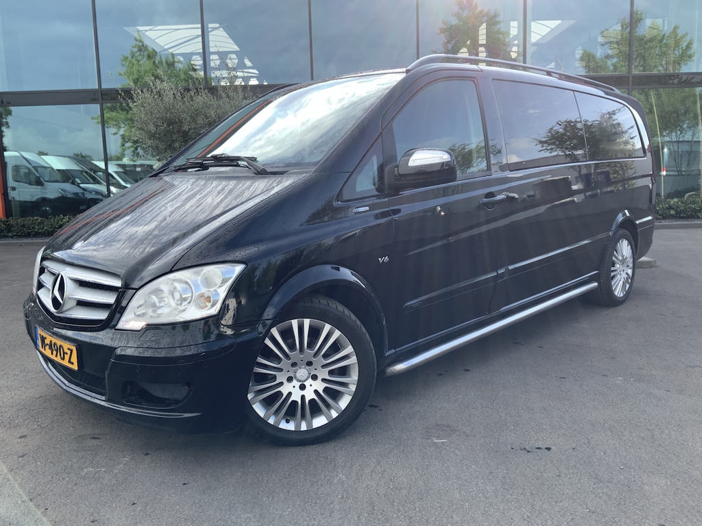 Mercedes-Benz Viano 3.0 CDI Ambiente Extra Lang Dub Cab Automaat 5 Zits Airco Navi Cruise Alu Velg Dak Rial Camera Euro 5