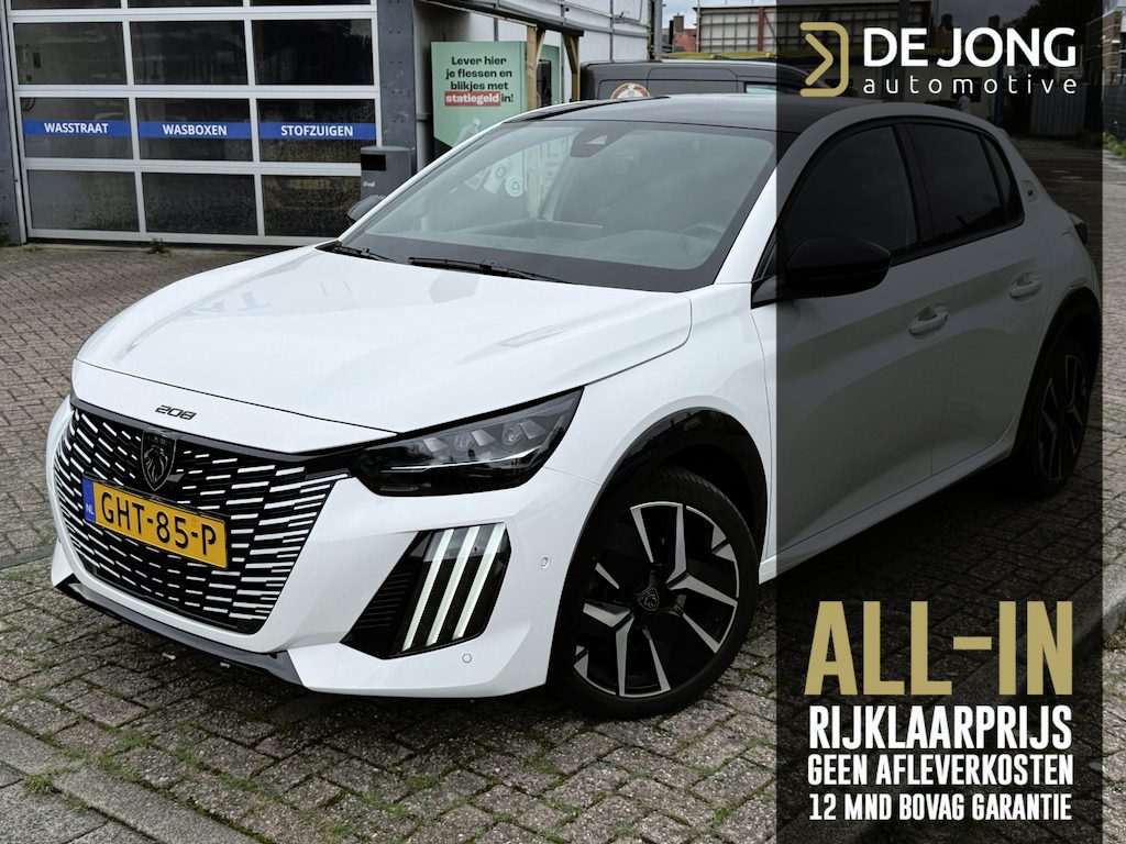 Peugeot 208 1.2 PureTech 100 GT ALL-INRIJKLAARPRIJS/Adaptieve cruise control/Duo-Tone/Keyless/Apple Carplay