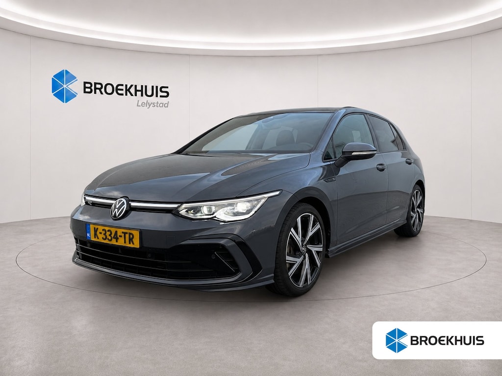Volkswagen Golf 1.5 eTSI 150PK R-LINE AUTOMAAT NAVI / LEDER / CLIMA / FULL-LED / 18" LMV / PANO. DAK / ADAPT. CRUISE / ORG. NL / 1E EIGENAAR !!