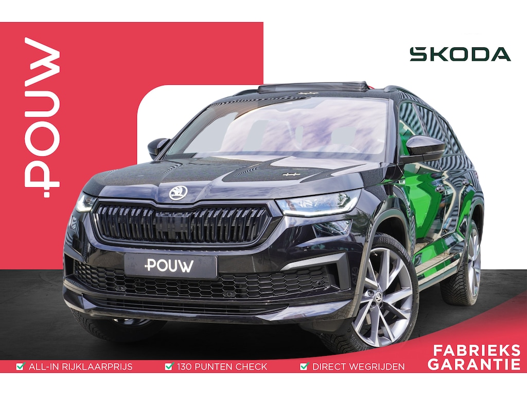 Skoda Kodiaq 1.5 TSI 150pk DSG Sportline Business | Trekhaak | Panoramadak | DCC | ACC | Stoelverwarming Voor & Achter | Stuurverwarming