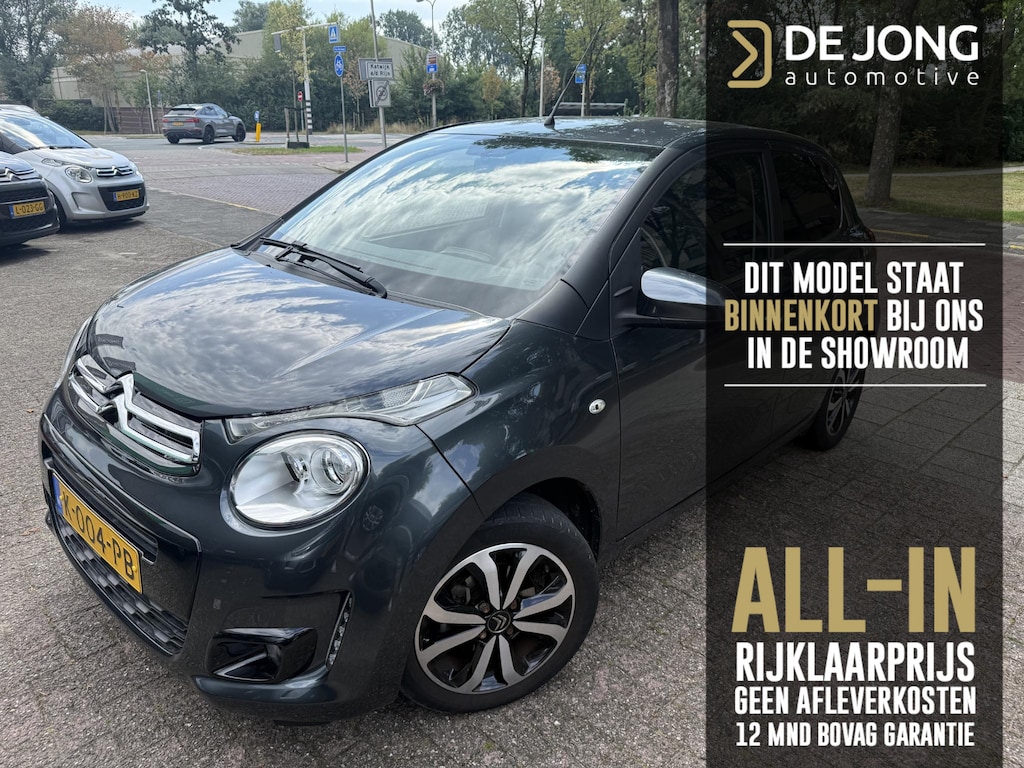 Citroën C1 1.0 VTi Shine ALL-INRIJKLAARPRIJS/Camera/Clima/Apple Carplay