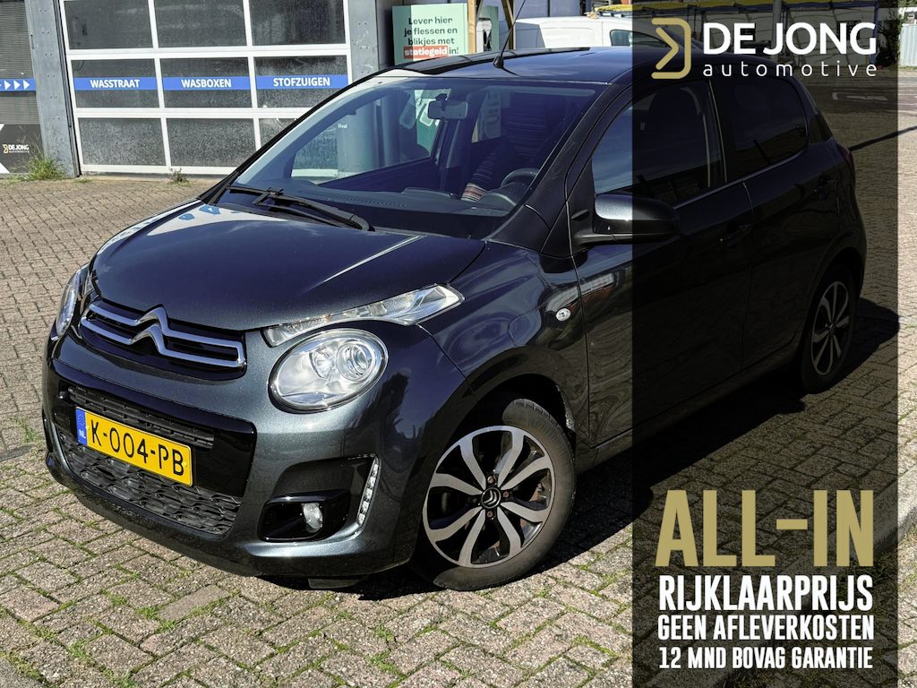 Citroën C1 1.0 VTi Shine ALL-INRIJKLAARPRIJS/Camera/Clima/Navigatie/Parkeersensoren