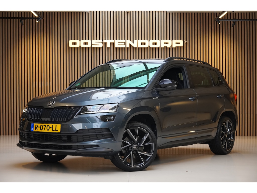 Skoda Karoq 1.5TSI/150pk ACT Sportline DSG|2021|Trekhaak|LED|19"LMV|Cruise+ACC|PDC+Camera|Clima