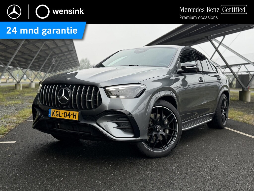 Mercedes-Benz GLE Coupé AMG 53 Hybrid 4MATIC+ | Night | Panoramadak | Burmester | Trekhaak | Rijassistentiepakket | Nappaleder | Stoelkoeling | Head-up display |