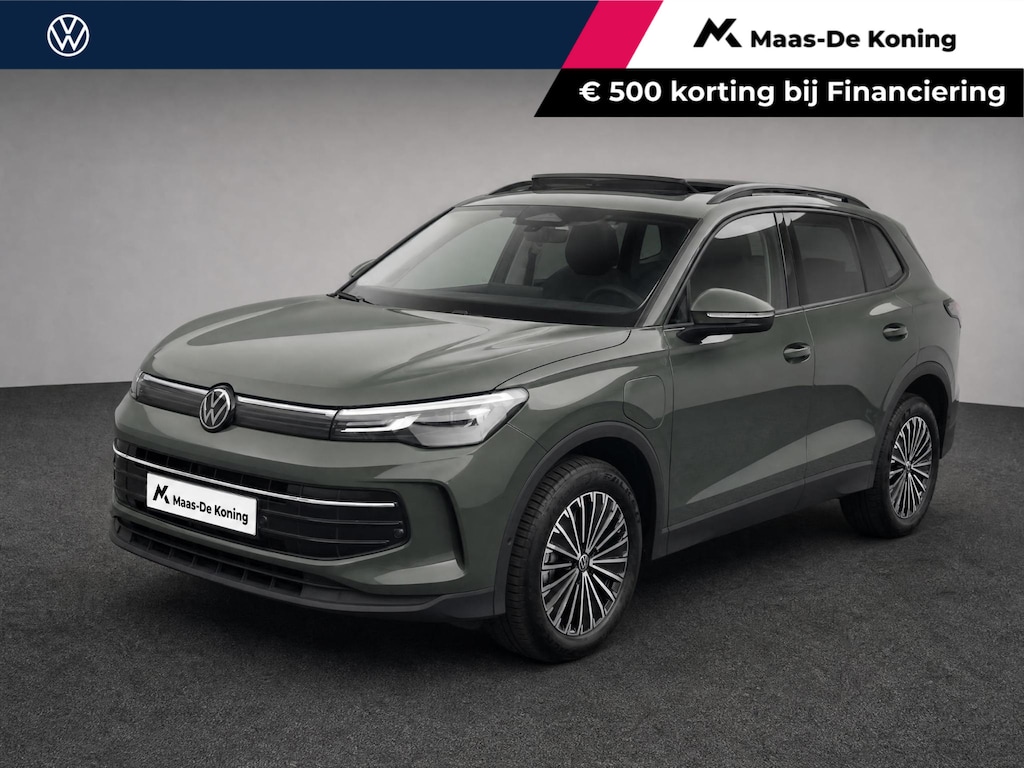 Volkswagen Tiguan 1.5 204pk DSG eHybrid Life Edition · Panoramadak · Camera · Wegklapbare Trekhaak ·  Apple/Android Car Play · Navigatie · 18'' Inch ·