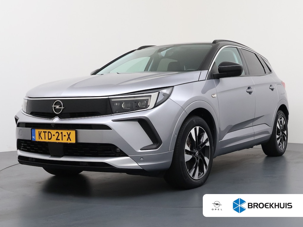 Opel Grandland 1.6 Turbo Plug-In Hybrid Ultimate | Alcantara bekleding | Cruise control adaptief met Stop&Go | Dodehoek detectie