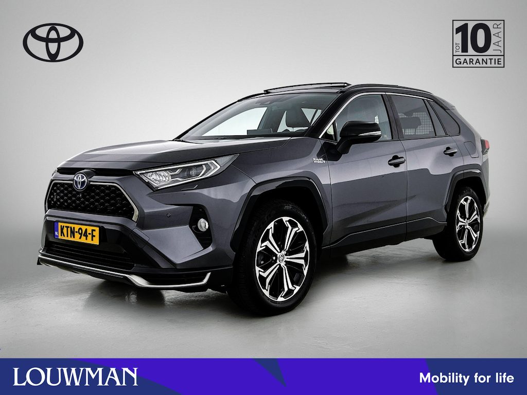 Toyota RAV4 2.5 Plug-in Hybrid AWD Bi-Tone Plus | Voorruit-Stuur-Stoelverwarming | JBL | Panodak | Parkeersensoren V+A | Reservering van beek IG