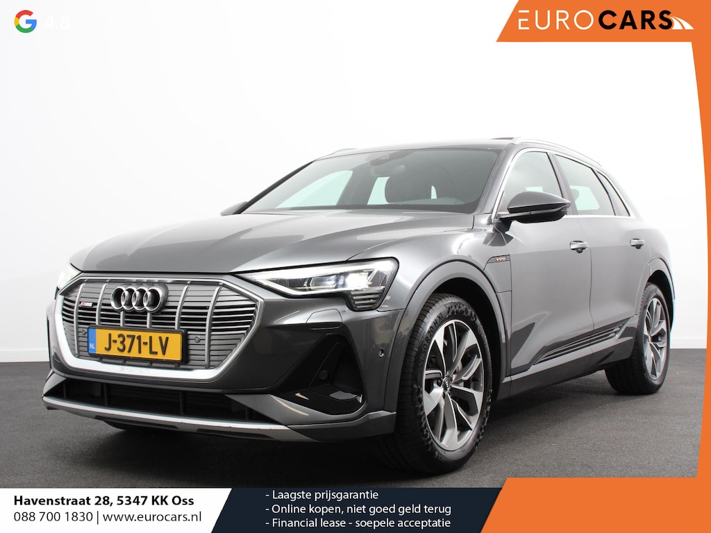Audi E-tron 50 quattro S-Line edition Panoramadak Navigatie Camera Parkeersensoren Elektrische achterklep Elektrische stoelen en verwarmd Virtual Cockpit Climate Control