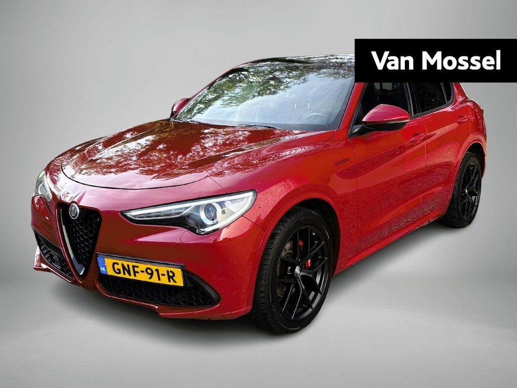 Alfa Romeo Stelvio 2.0 T 280 AWD Veloce Q4 | Schuifdak | Lederen Veloce interieur | Harman/Kardon | Stoel & Stuurverwrming | Apple carplay/Android Auto | Electrische Stoelen met geheugen | LMV 20"|