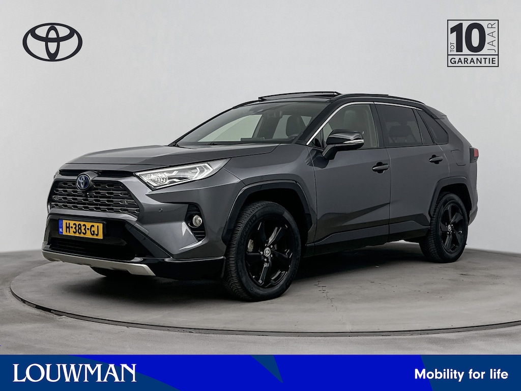 Toyota RAV4 2.5 Hybrid AWD Bi-Tone Innovation Pack | Panoramadak | 360 Camera | JBL | Dodehoek detectie | Parkeersensoren voor+achter | Navigatie | Apple CarPlay/Android Auto | Cruise Control Adaptive |