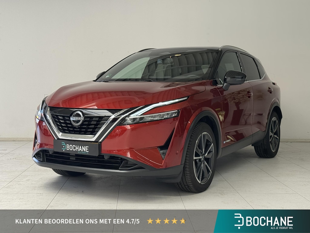 Nissan Qashqai 1.5 e-Power Tekna | Navigatie | 360° Camera | Trekhaak | Panoramadak | All-Season Banden | Stoelverwarming |