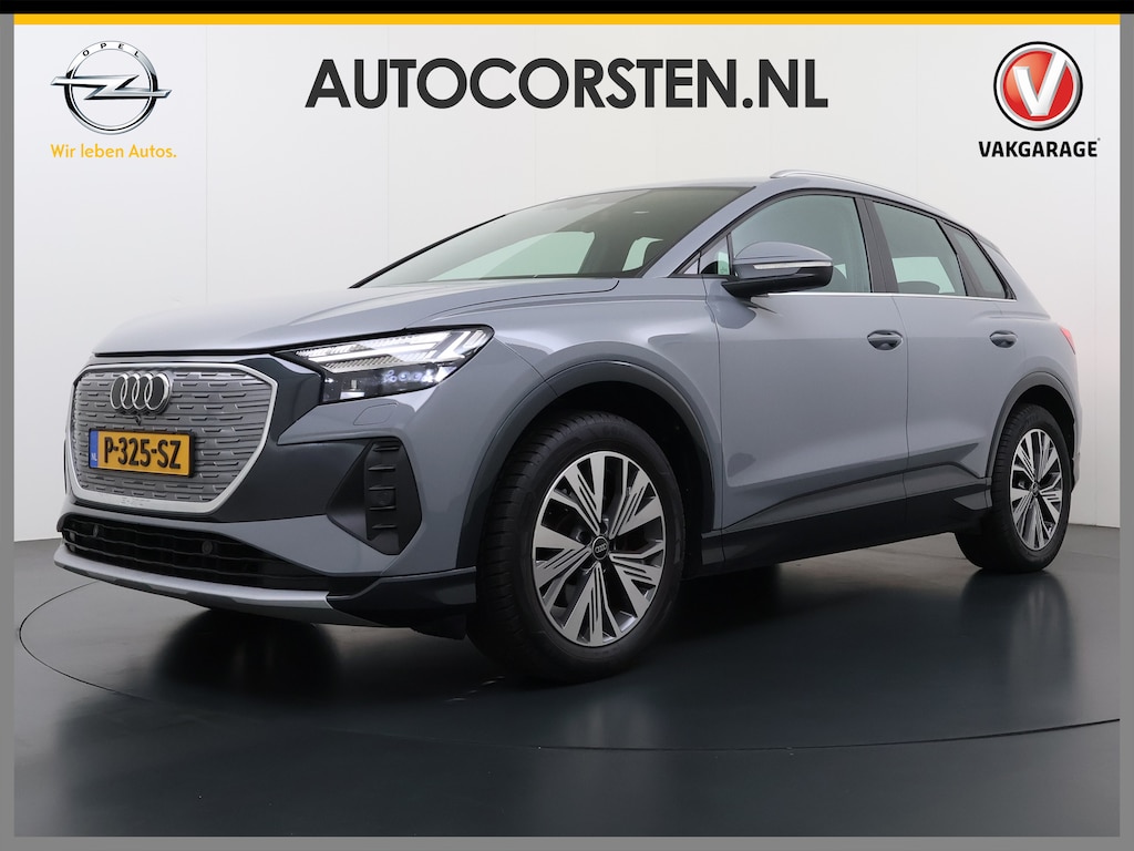 Audi Q4 e-tron 35 Launch Edition Sport Advanced SOH 92% Sportstoelen+Verwarmd Apple Carplay Android Auto Navi Ecc Pdc Cruise Control Elek.Achterklep Isofix Matrix-Led Lmv DAB Bluetooth Keyless 1e Eigenaar Origineel Nederlandse Auto