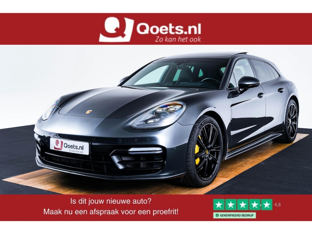 Porsche Panamera Sport Turismo 2.9 4 E-Hybrid Panoramadak - Sport Chrono/ Sportdesign pakket - Cruise control - BOSE - Comfortstoelen - Head up - Soft Close - Adaptieve luchtvering - Stuurbekrachtiging Plus