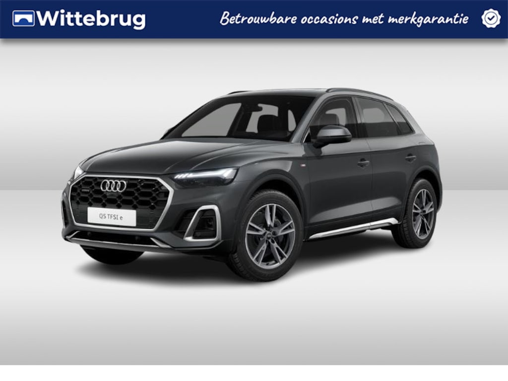 Audi Q5 55 TFSI e 367PK S edition | Panoramadak | Head Up | Trekhaak | Luchtvering | Leder | 19 Inch | 360 Camera |
