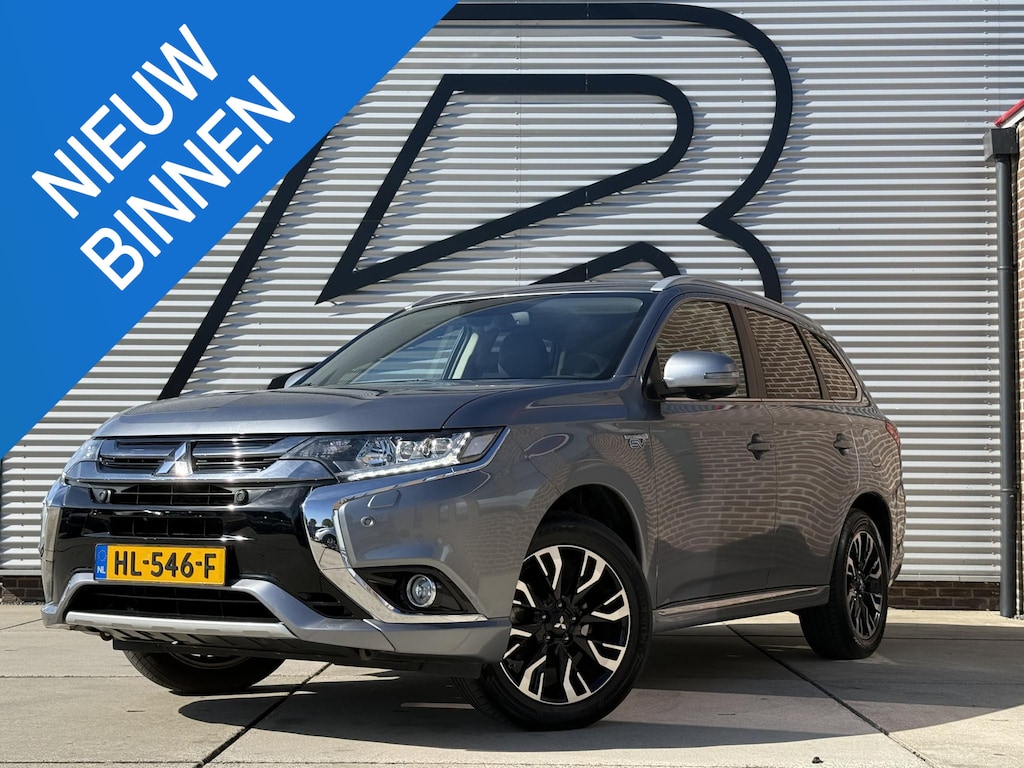Mitsubishi Outlander 2.0 PHEV instyle+ 1e Eigenaar|Navi|Opendak|Camera|Trekhaak|Clima|Cruise|Leder|PDC|N.A.P|SoH 58%|APK tot 12-2026