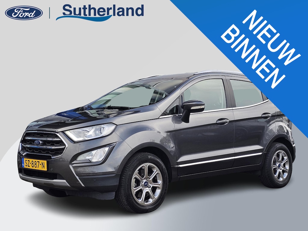 Ford EcoSport 1.0 EcoBoost Titanium Automaat | 1ste eigenaar | Dealeronderhouden | Hoge instap! | Achteruitrijcamera | Climate control | Navigatie etc.