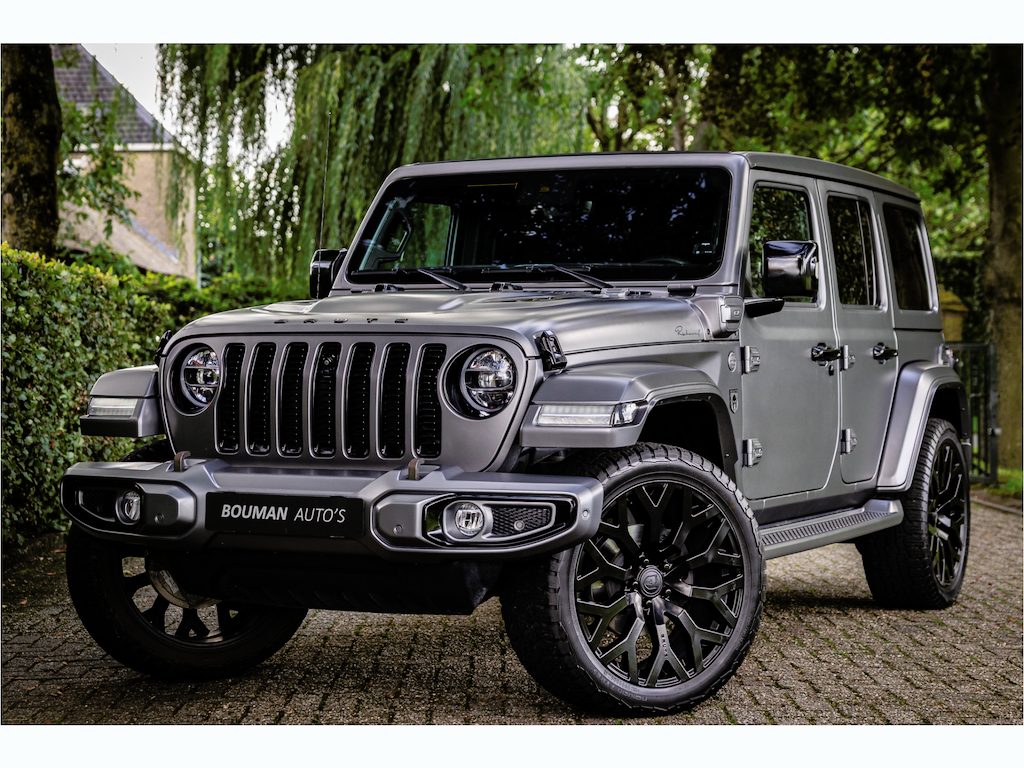 Jeep Wrangler Unlimited 4xe 380 Brute Richmond Softtop Skyroof Matte lak