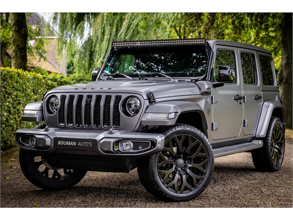 Jeep Wrangler Unlimited 4xe 380 Brute Richmond Softtop Skyroof Lightbar Matte lak