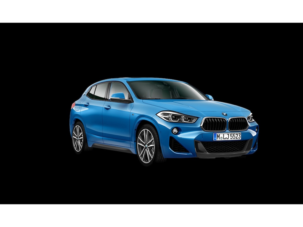 BMW X2 2.0i xDrive | M-Sport | Navigatie | Panorama | Leder | Memory | PDC | 19"LM | NL Auto | Misano Blau