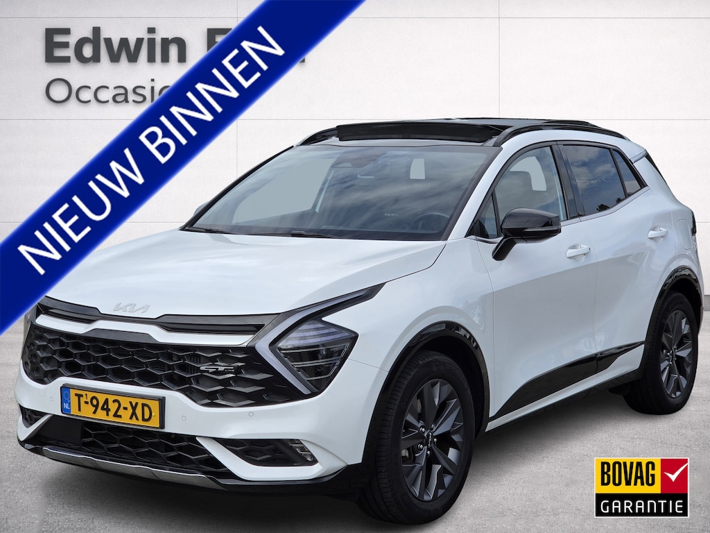 Kia Sportage 1.6 T-GDi Hybrid GT-Line | Apple Carplay/Android | NL-Auto | Cruise control ad | Panorama | Led