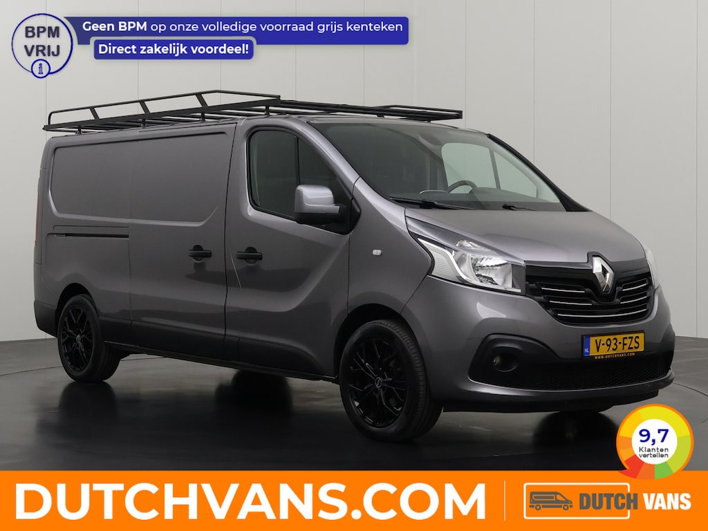 Renault Trafic 1.6DCi 145PK Lang 2xSchuifdeur | Multimedia | Camera | Imperiaal | Trekhaak | Airco | Cruise | 3-Zits
