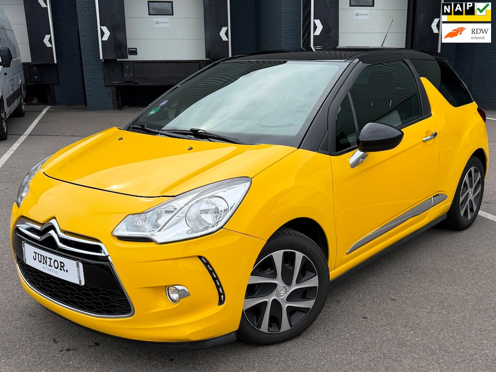 Citroën DS3 1.2 VTi So Chic DEALERONDERHOUDEN/NAVI/BLUETOOTH/LMV
