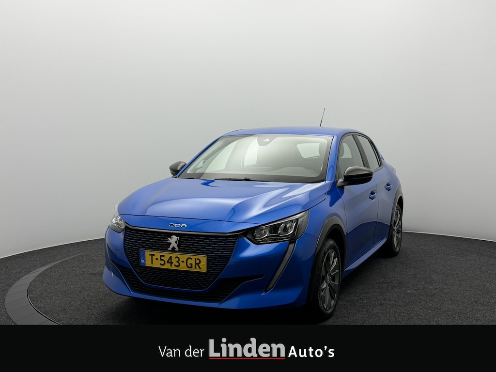 Peugeot e-208 EV Active Pack 50 kWh 3-Fase SOH 97,3% | Navigatie | Carplay&Android | Stoelverwarming | Full-Led
