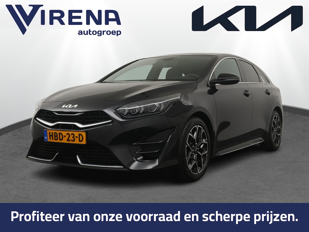 Kia ProCeed 1.5 T-GDi GT-Line Automaat - Climate Control - ACC - Elektrische Achterklep - Navigatie - Apple Carplay / Android Auto - - Fabrieksgarantie tot 01-2032