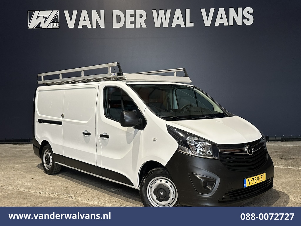 Opel Vivaro 1.6 CDTI 126pk L2H1 Euro6 Airco | Imperiaal | Trekhaak | Navigatie | Cruisecontrol Bijrijdersbank, parkeersensoren
